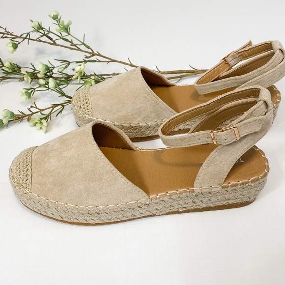 Shoes - SOLD Ankle Strap Espadrille